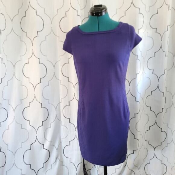 Marc New York Blue Fitted Dress - Size Medium - Picture 2 of 9